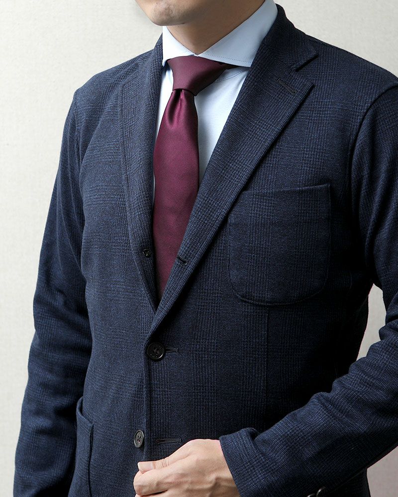 ジャケット / グレンチェック / ウール混 【最短1～最長3営業日出荷